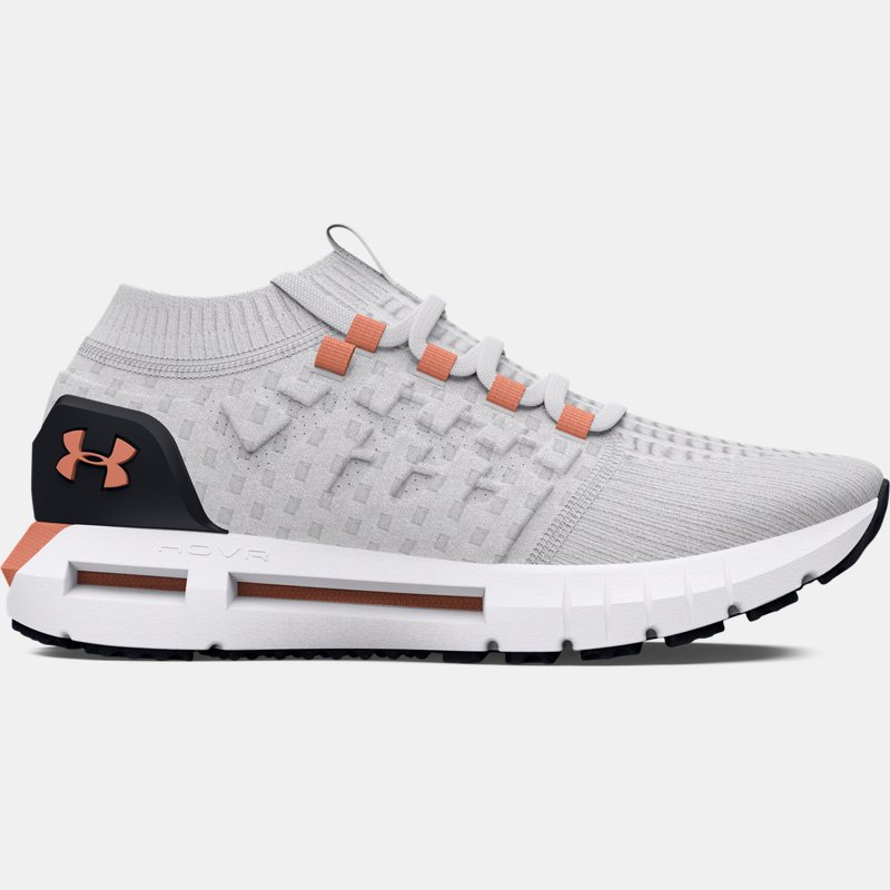 Women's  Under Armour  HOVR™ Phantom 1 Running Shoes Halo Gray / White / Bubble Peach 3
